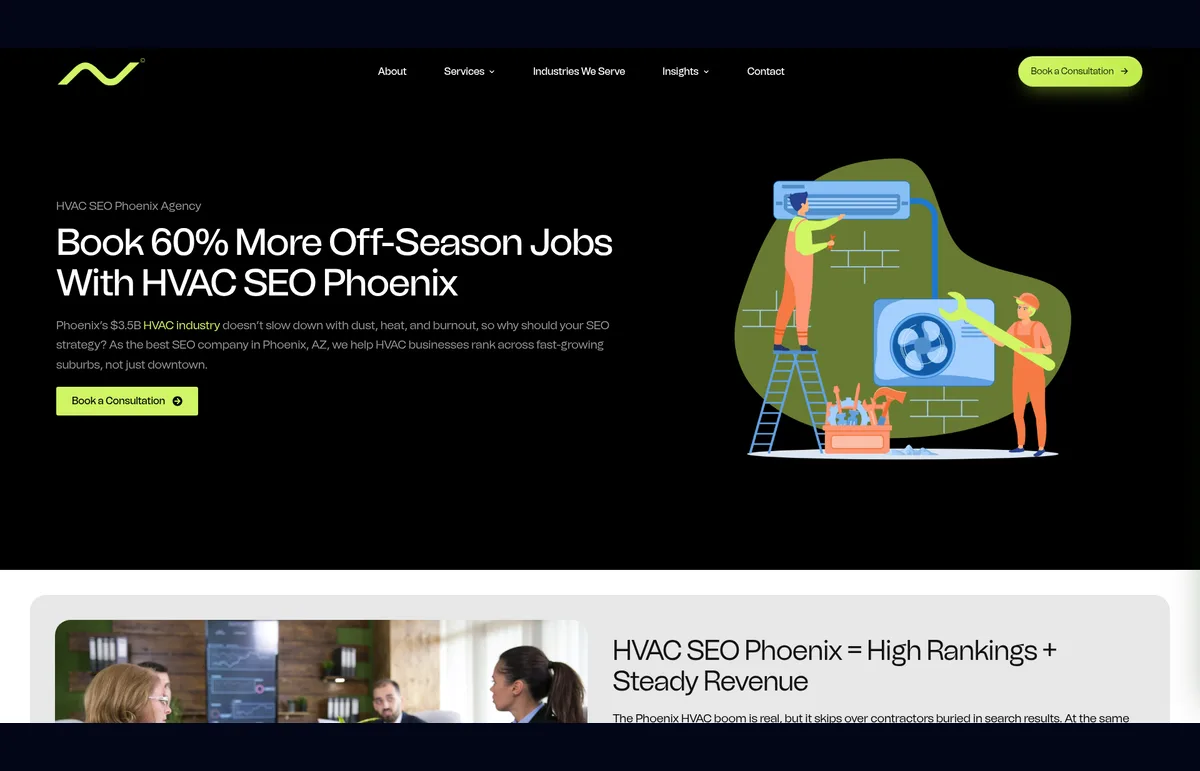 Alev Digital public homepage screenshot